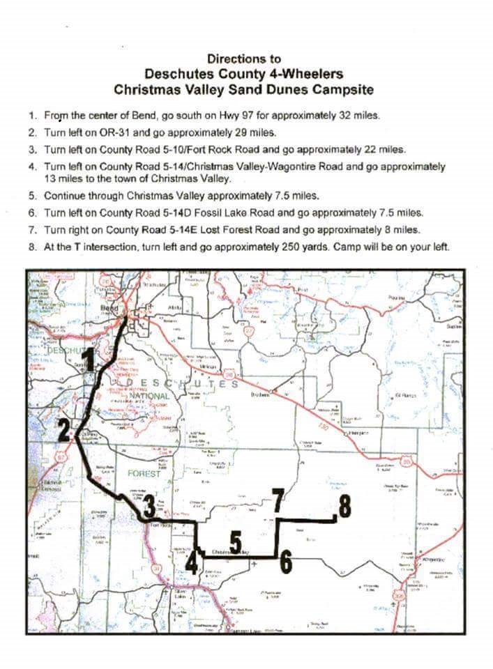 directions to CV dunes